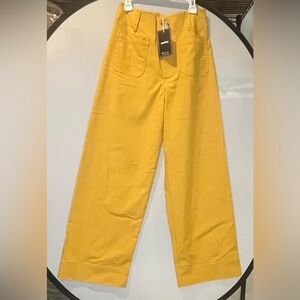 Miduo Yellow Straight Leg Pants